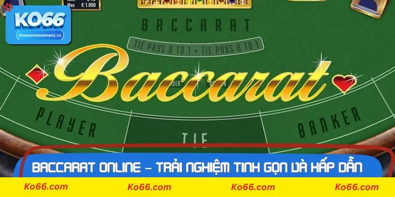 Tại sao nên chơi game Baccarat online tại nhà cái Ko66